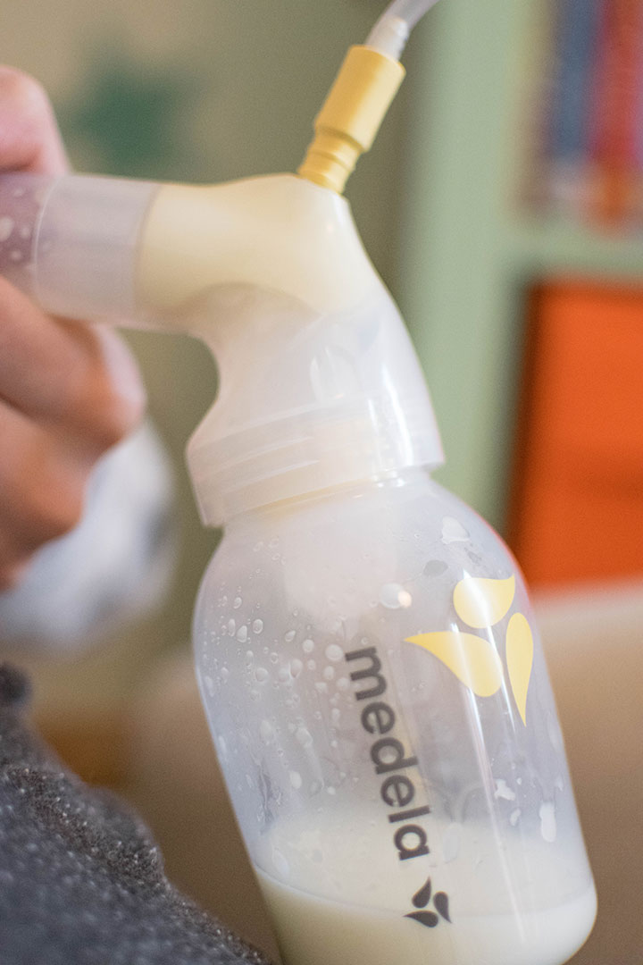 Hand Pump Using Medela Hand Pump